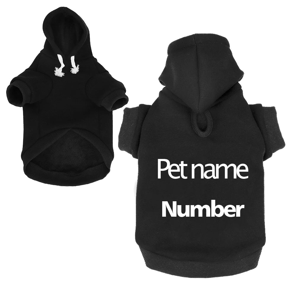 Custom Dog Hoodie – Personalized Puppy & Dog Sweatshirt