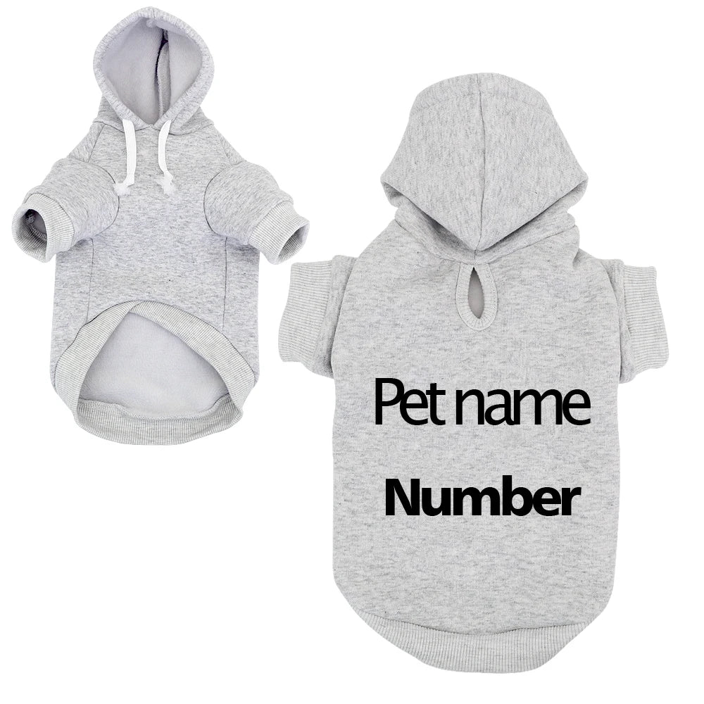 Custom Dog Hoodie – Personalized Puppy & Dog Sweatshirt