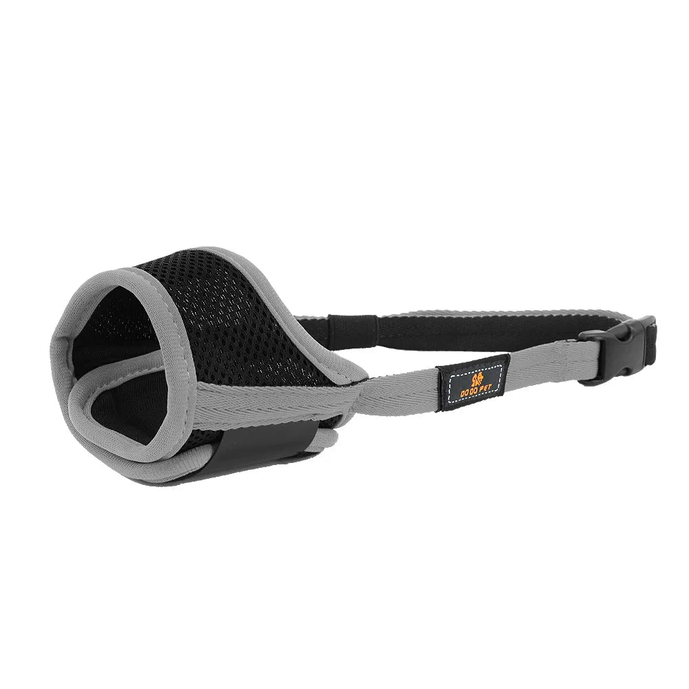 Breathable Mesh Dog Muzzle – Adjustable Anti-Bark & Chew Training Muzzle for Small, Medium & Large Dogs