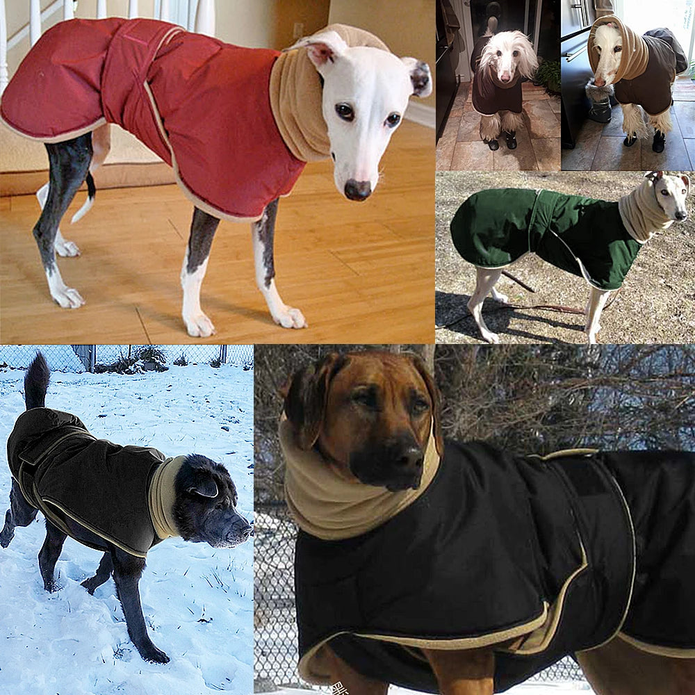 Waterproof Winter Dog Coat – Super Warm Jacket for Large Breeds