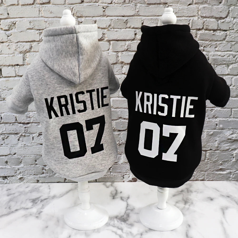 Custom Dog Hoodie – Personalized Puppy & Dog Sweatshirt