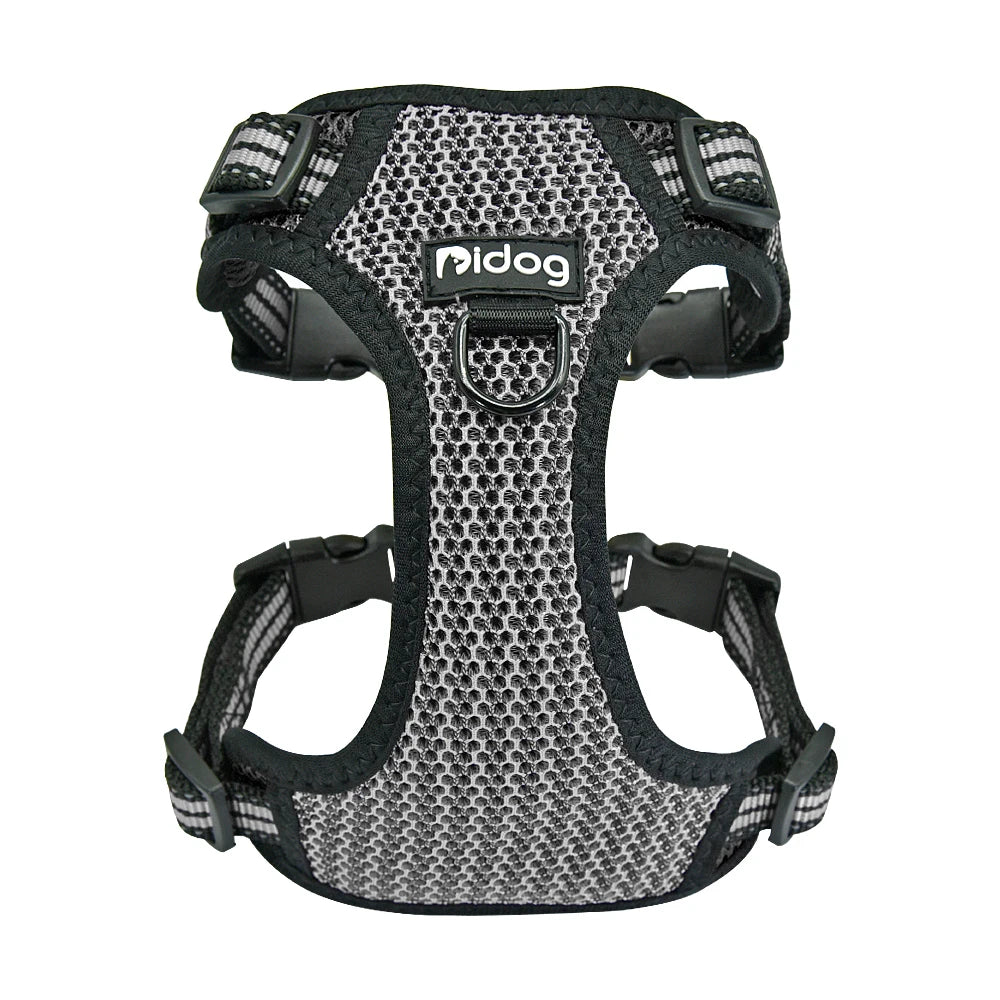 No-Pull Reflective Dog Harness – Adjustable Safety Vest for Small, Medium & Large Dogs (Pitbull, Bulldog, Boxer)