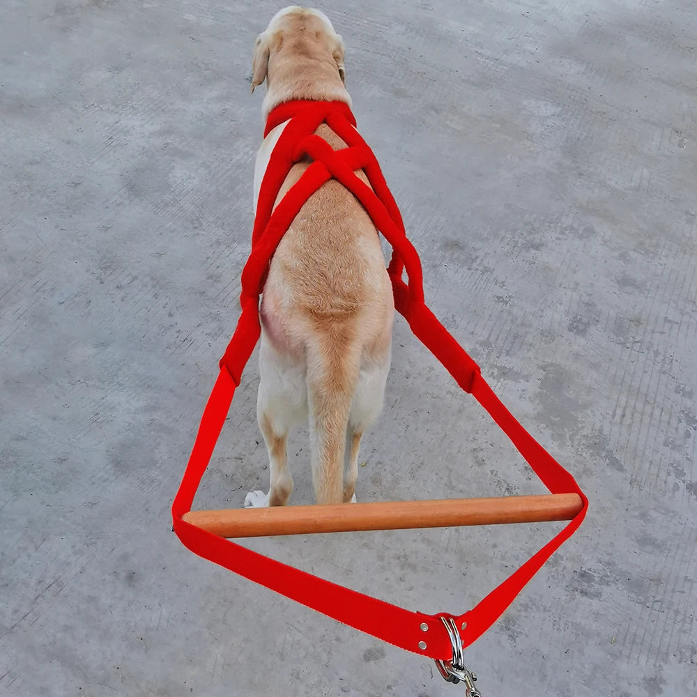 Durable Big Dog Weight Pulling Harness Dog Sledding Harness For Medium Large Dogs German Shepherd Training Pet Agility Products