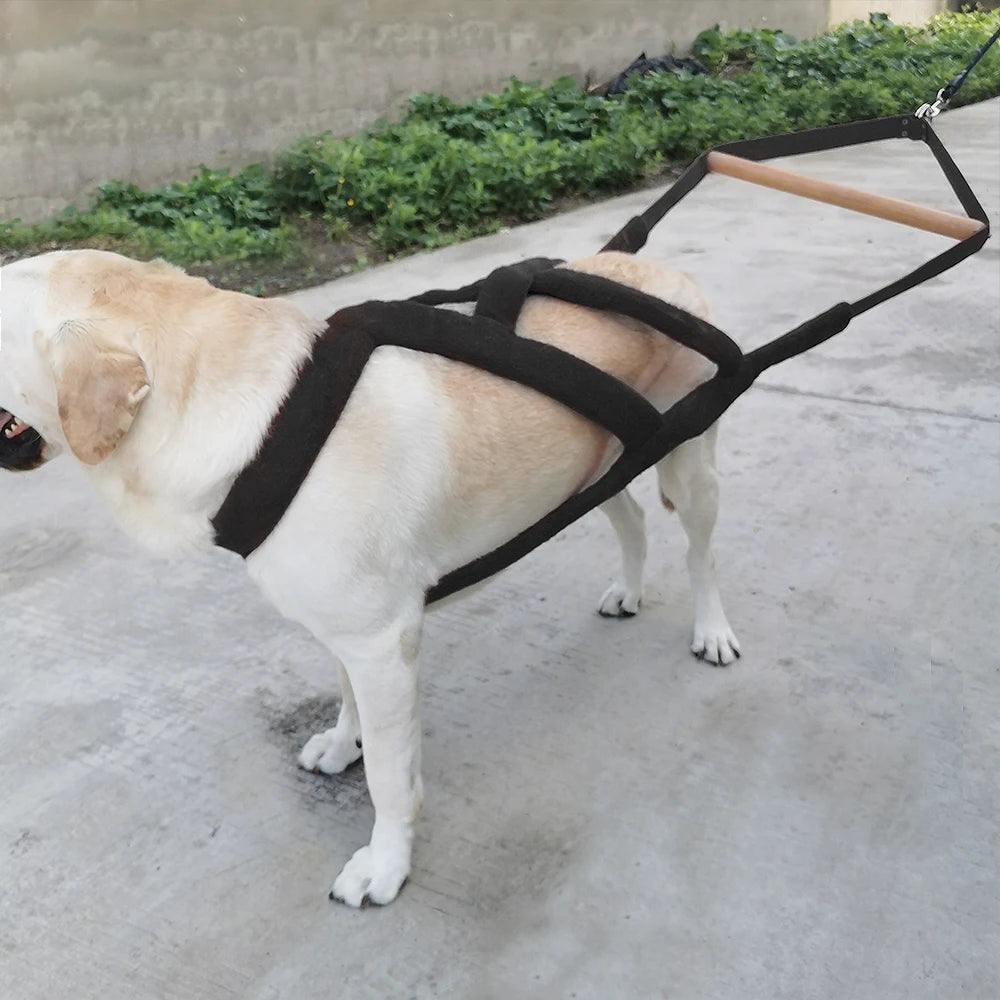 Durable Big Dog Weight Pulling Harness Dog Sledding Harness For Medium Large Dogs German Shepherd Training Pet Agility Products