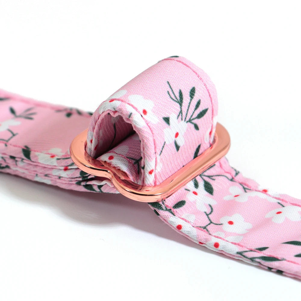 Personalized Puppy Dog Cat Collar with Bowknot – Custom Engraved Nameplate