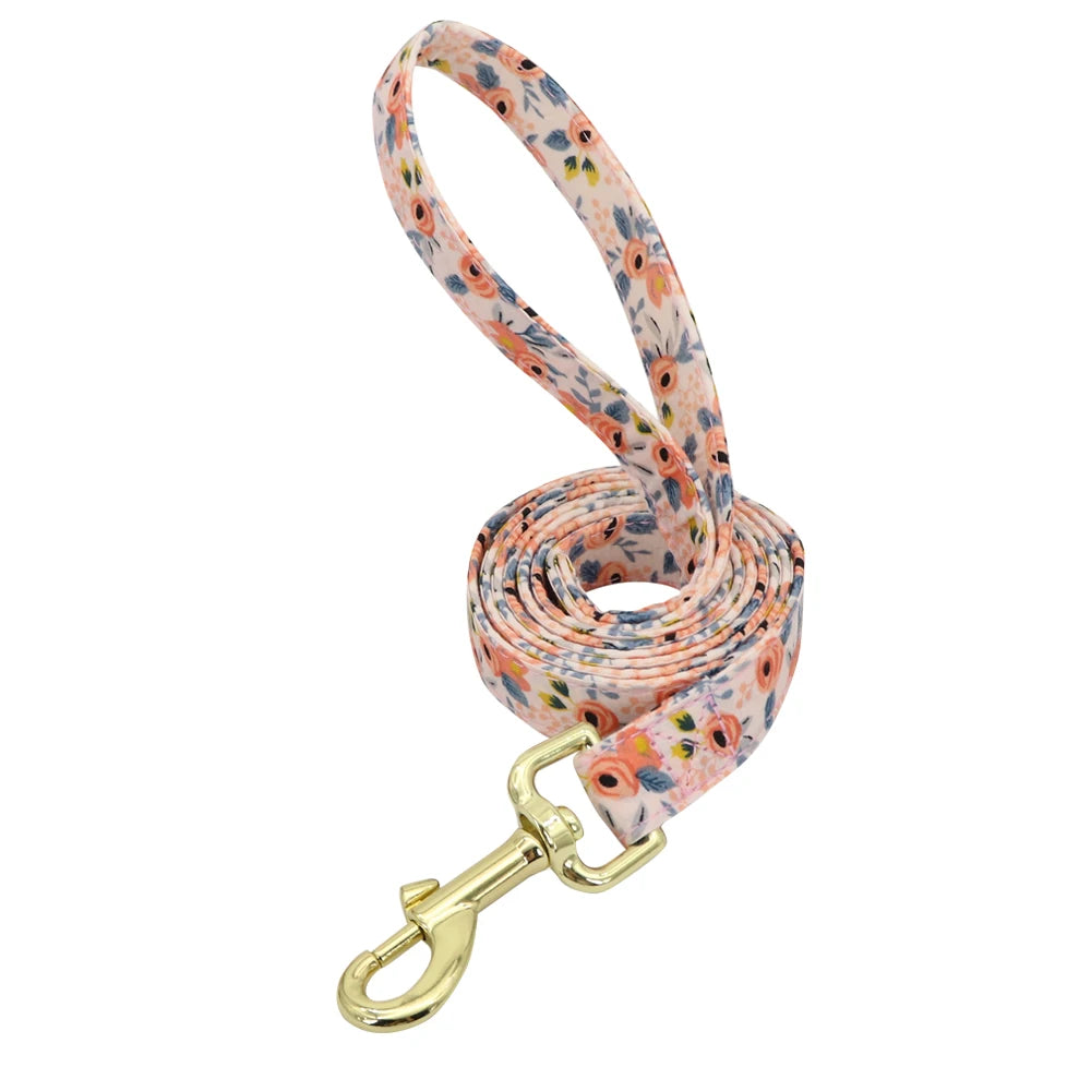 Personalized Nylon Dog Collar with Engraved ID Tag – Custom Printed Pet Collar for Small, Medium & Large Dogs