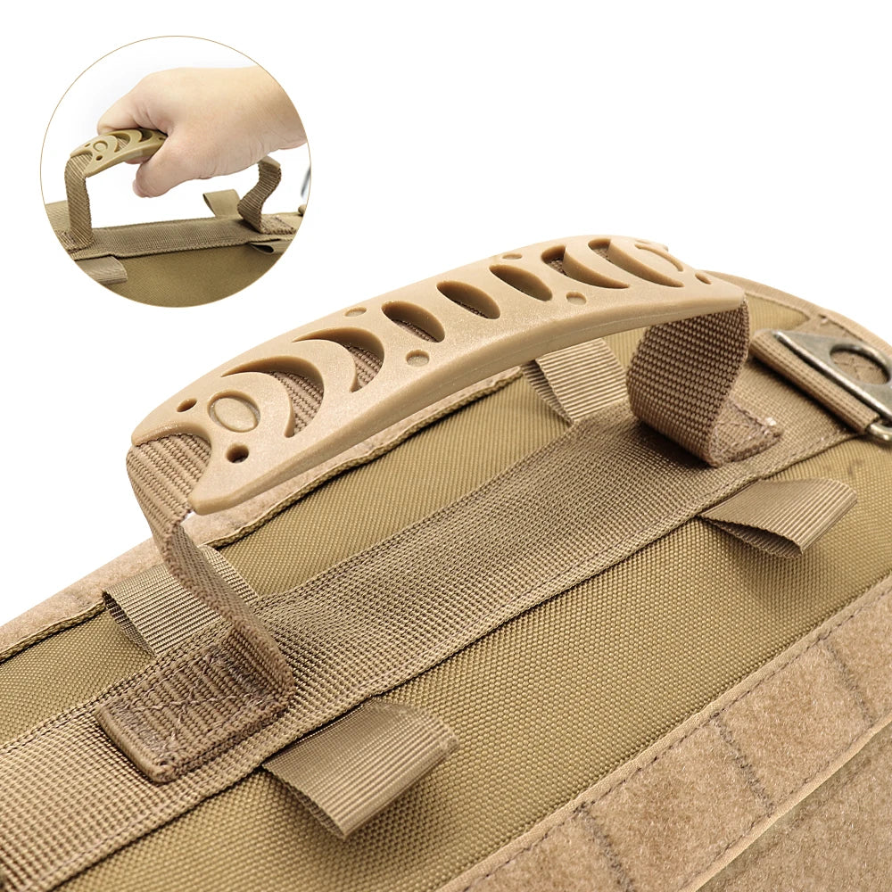 Tactical Dog Harness – Military Training MOLLE Vest for Medium & Large Dogs