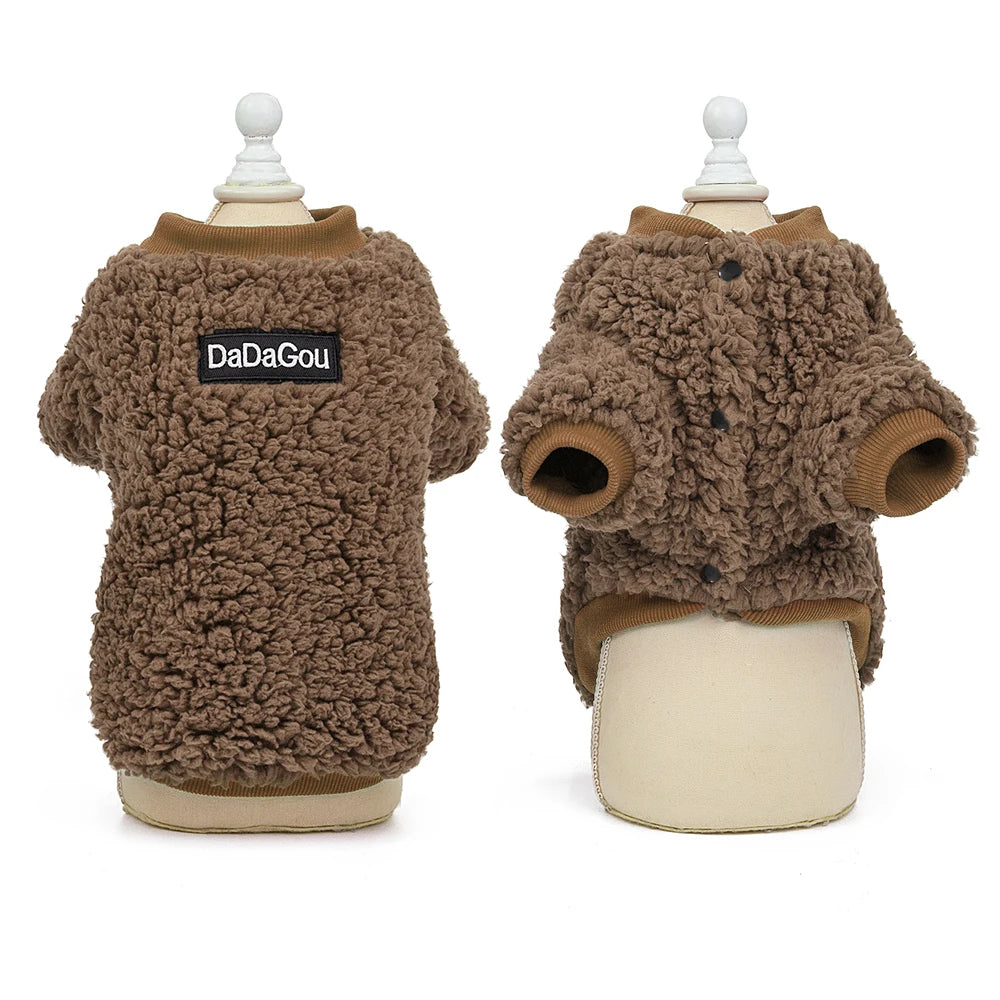 Winter Dog & Cat Coat – Warm Jacket for Small & Medium Pets