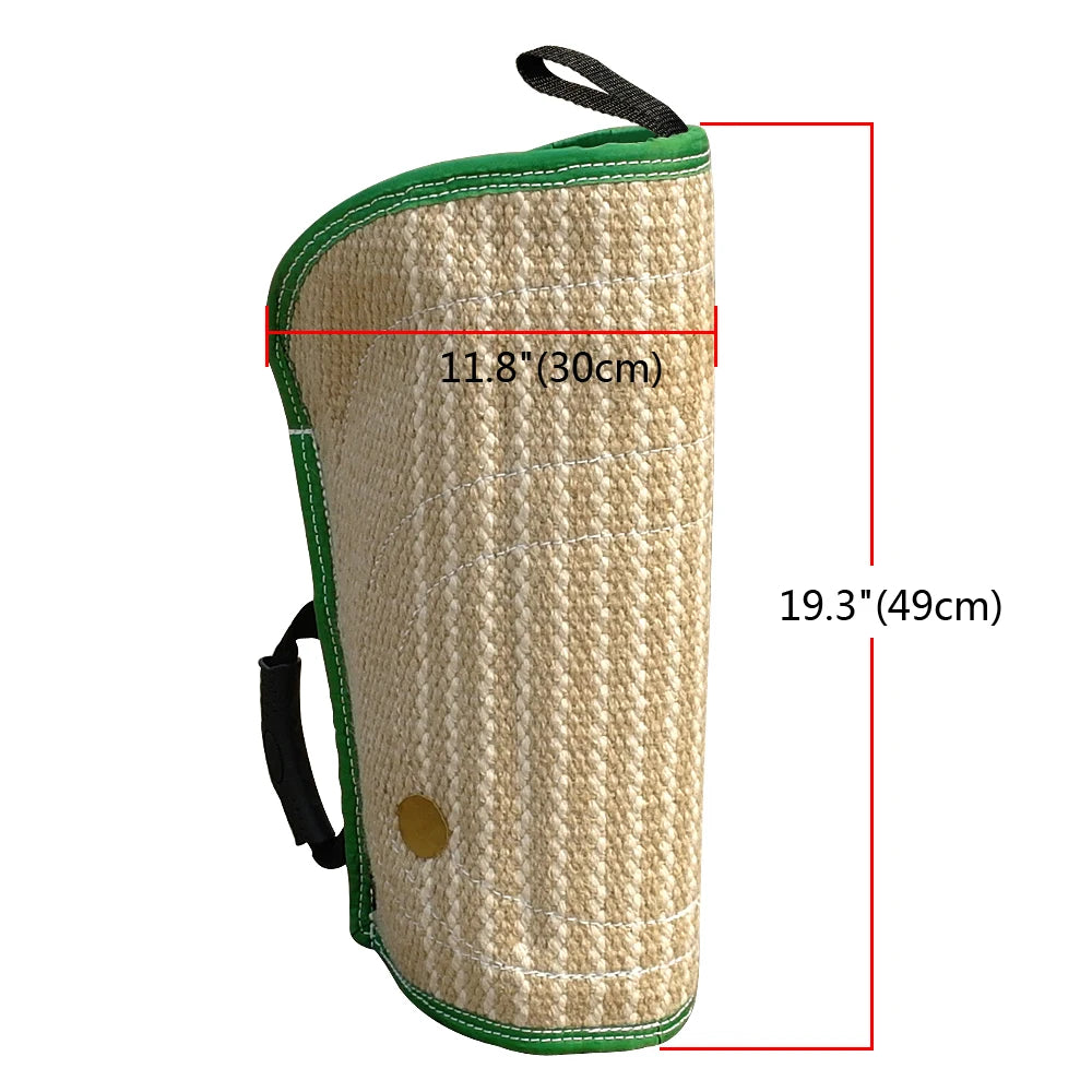 Dog Bite Training Arm Sleeve – Jute Protection Sleeve for Malinois, German Shepherd & Working Dogs