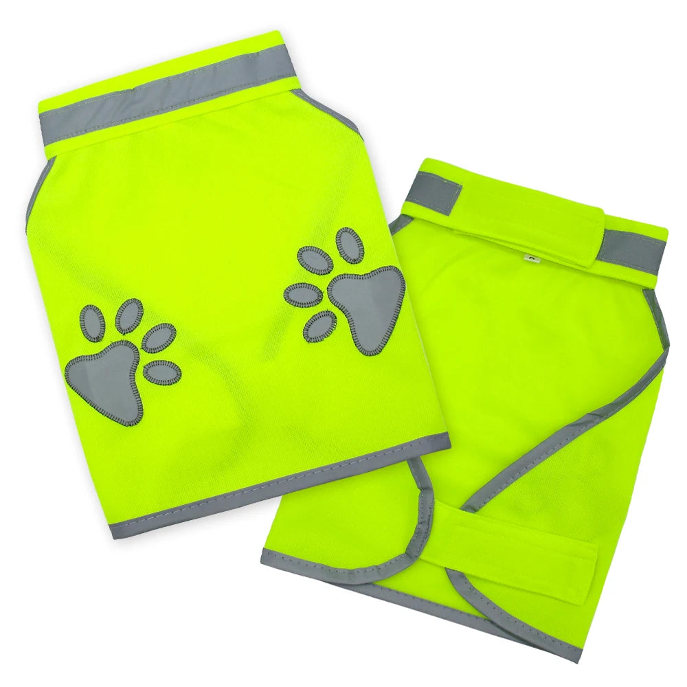 Reflective Dog Safety Vest – High Visibility Pet Harness for Outdoor Walking, Hiking & Hunting