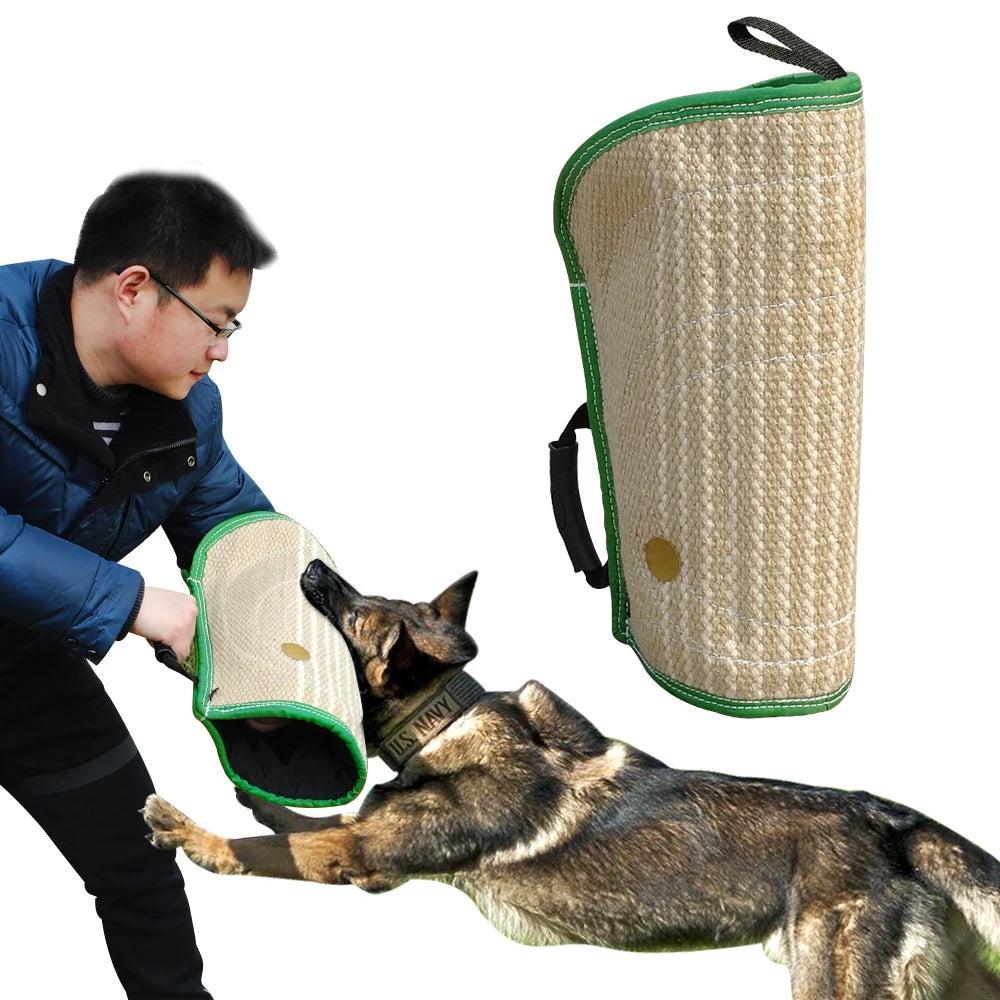 Dog Bite Training Arm Sleeve – Jute Protection Sleeve for Malinois, German Shepherd & Working Dogs