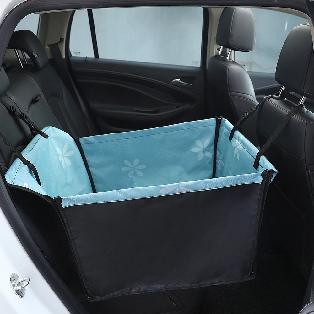 Oxford Waterproof Pet Car Seat Carrier