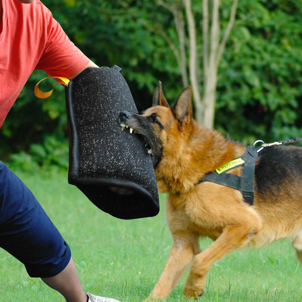 Dog Training Bite Sleeve – Jute Arm Protection for Young Dogs & German Shepherd Training