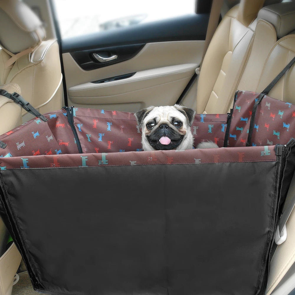 Oxford Waterproof Pet Car Seat Carrier