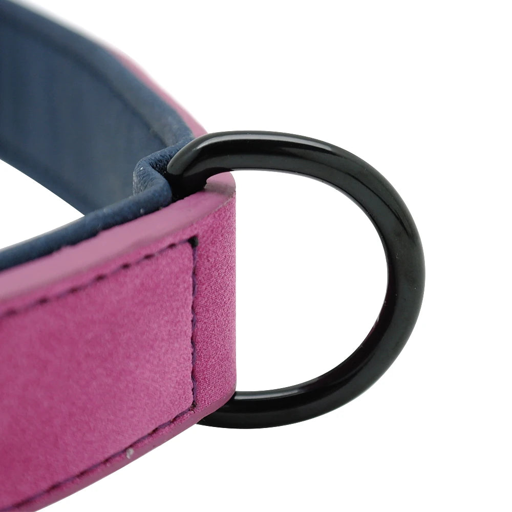 Soft Dog Collars Leather Padded Big Dog Pitbull Bulldog Collar Adjustable For Small Medium Large Dogs Beagle Collar Para Perro