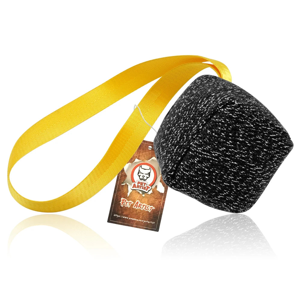 Dog Training Bite Tug & Jute Sleeve – Durable Agility Equipment for Malinois, German Shepherd & Rottweiler