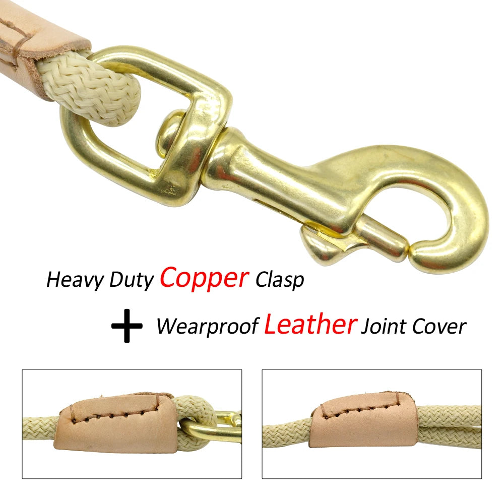 Durable Dog Tracking Leash – Long Nylon Rope Training Lead