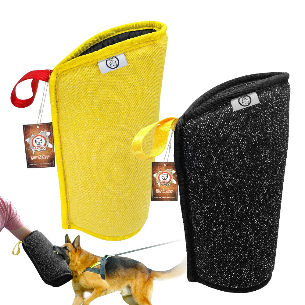 Dog Training Bite Sleeve – Jute Arm Protection for Young Dogs & German Shepherd Training