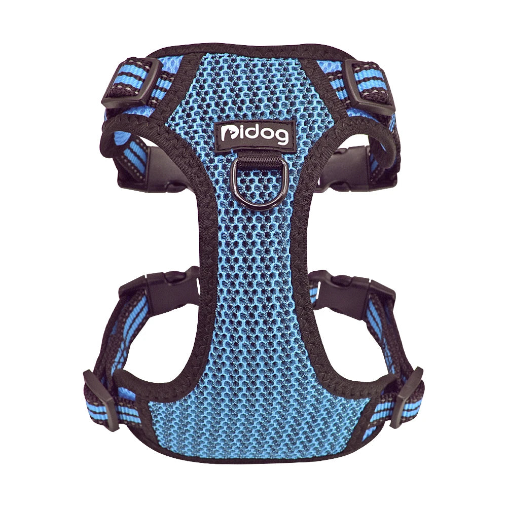 No-Pull Reflective Dog Harness – Adjustable Safety Vest for Small, Medium & Large Dogs (Pitbull, Bulldog, Boxer)