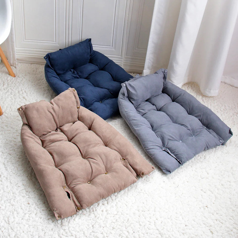 Cozy 3-in-1 Warm Dog Sofa Bed – Perfect for Dogs & Cats