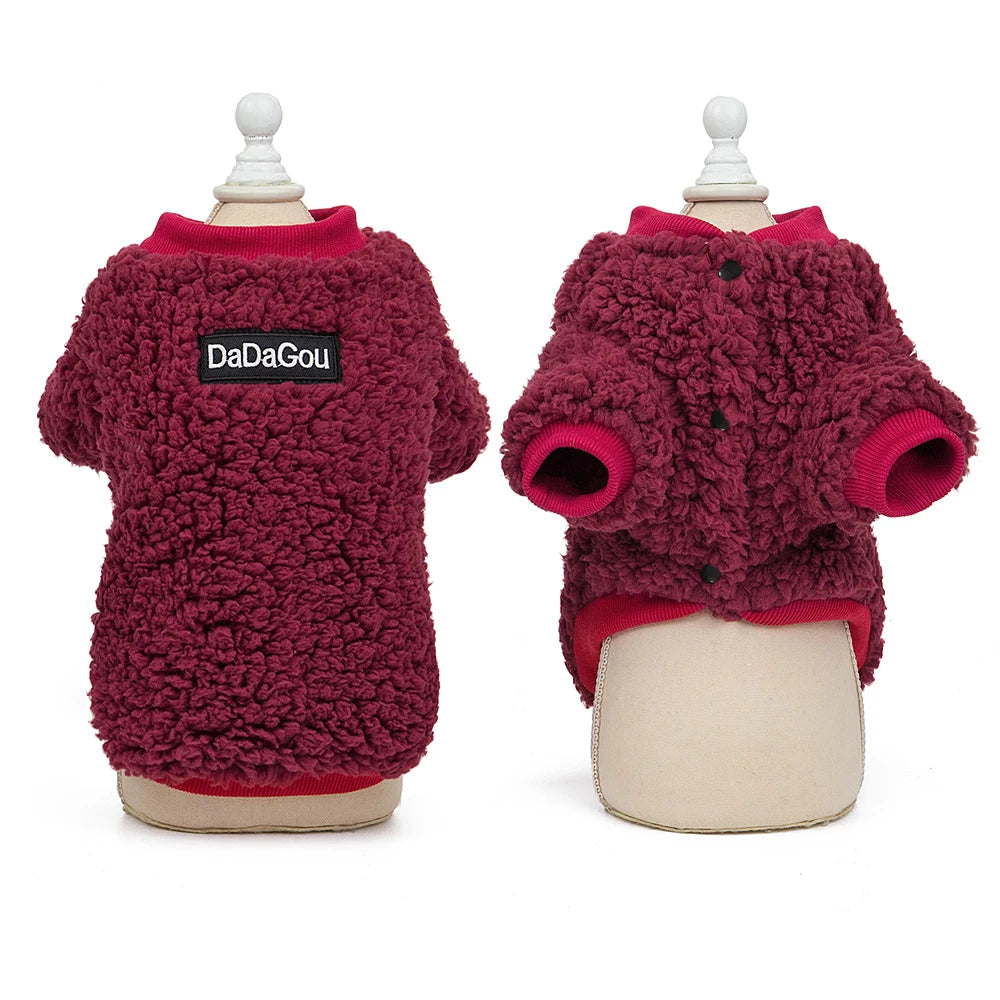 Winter Dog & Cat Coat – Warm Jacket for Small & Medium Pets