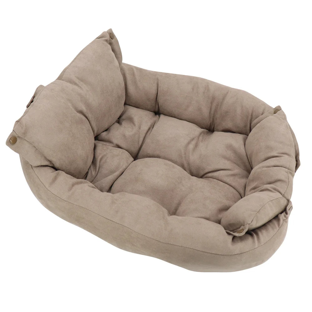 Cozy 3-in-1 Warm Dog Sofa Bed – Perfect for Dogs & Cats