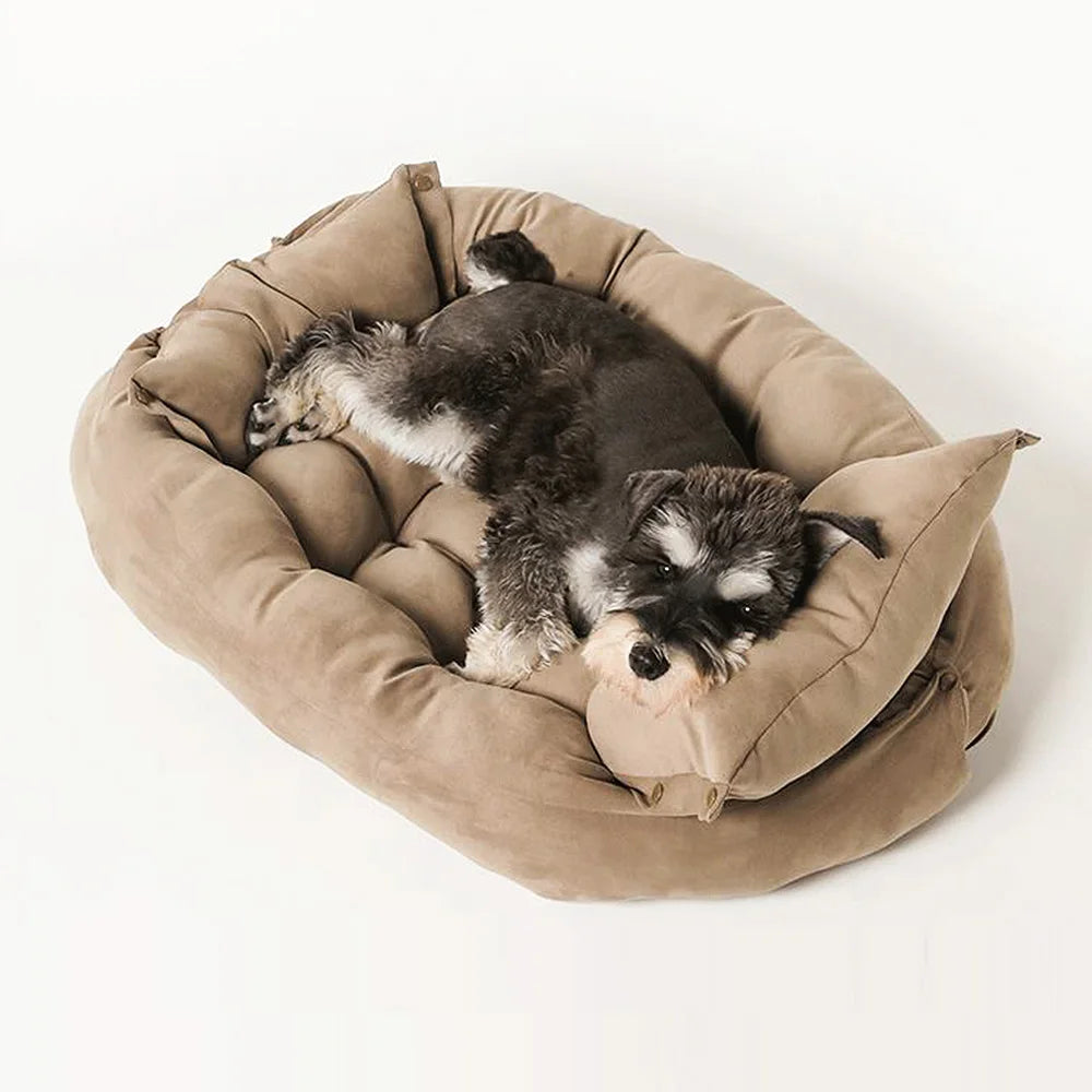 Cozy 3-in-1 Warm Dog Sofa Bed – Perfect for Dogs & Cats