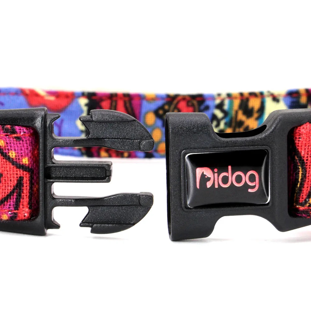 Adjustable Nylon Dog Harness Breathable Printed Dog Harness Vest For Small Medium Large Dogs French Bulldog Pet Supplies