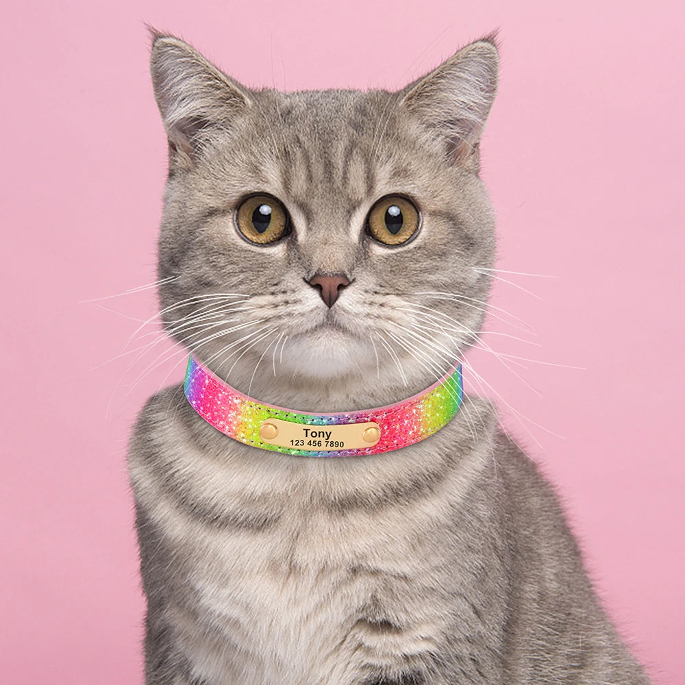 ✨ Personalized Bling Dog Collar – Sparkle, Style & Safety ✨