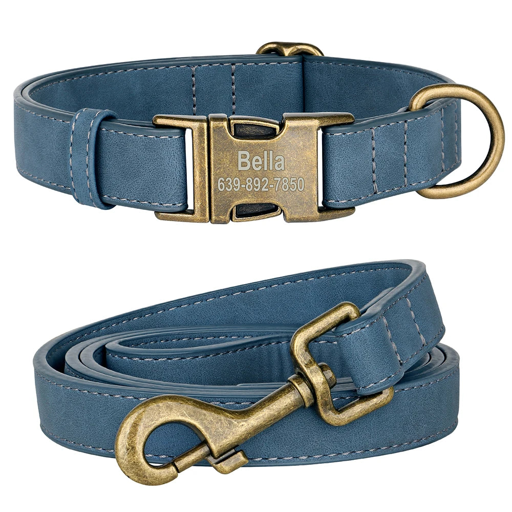🦴 Personalized Dog Collars Collection – Custom Engraved, Stylish & Secure 🐾