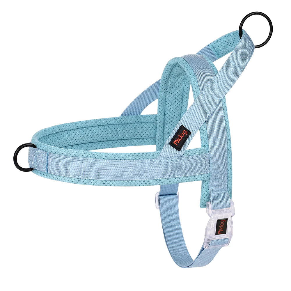 Adjustable Nylon Dog Harness Colorful Pet Dogs Vest Harness With Quicklace Control Handle for Small Medium Large Dogs Chihuahua