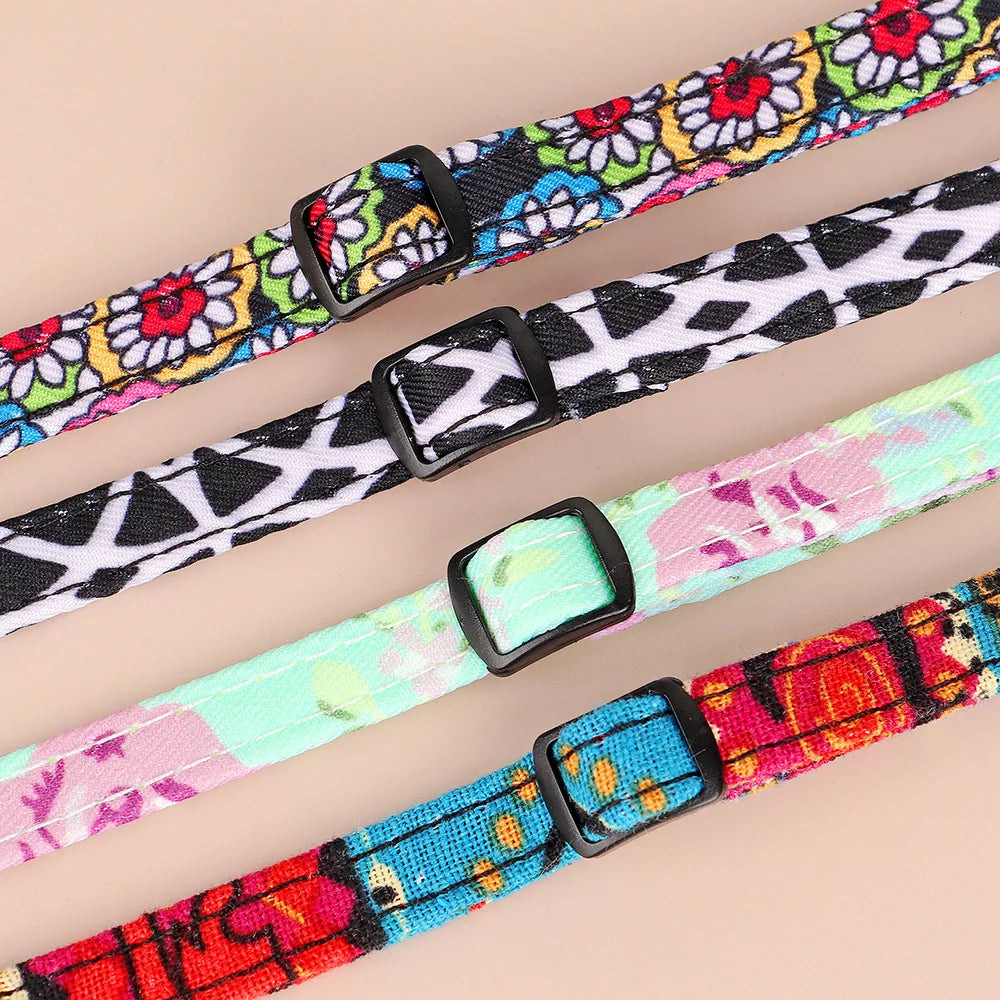 Custom Cat Collar – Personalized ID Collar for Cats &amp; Small Dogs (Free Bell Gift!)