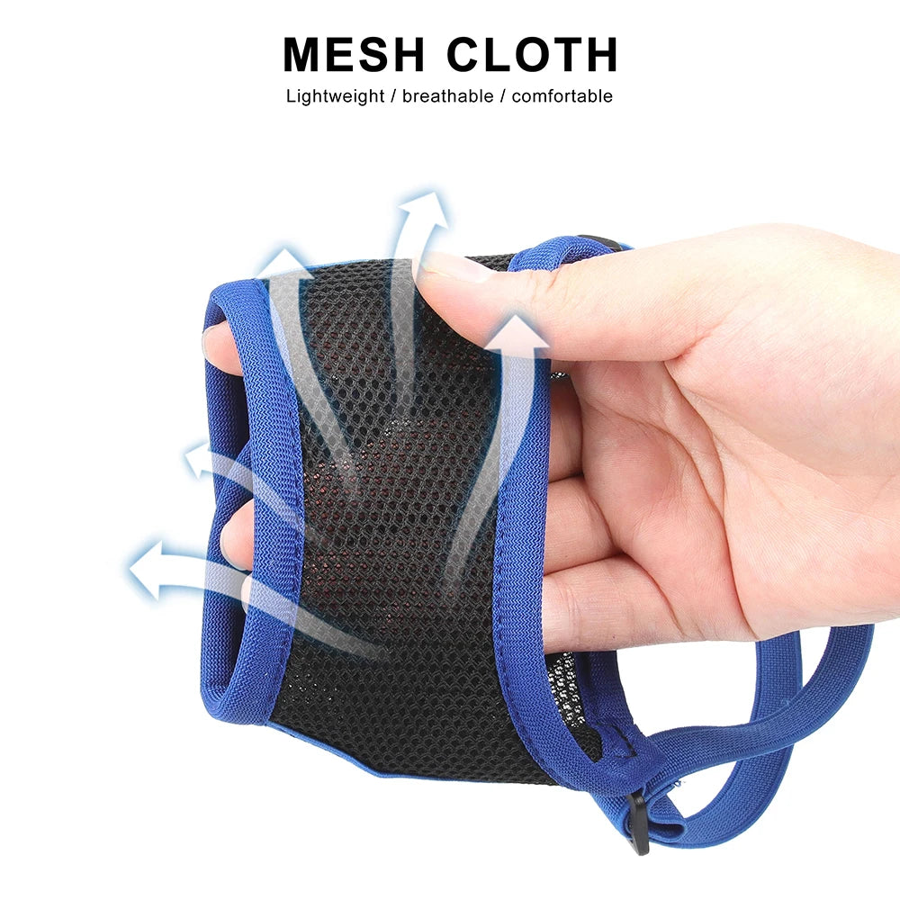 Adjustable Nylon Mesh Dog Muzzle – Soft Breathable Anti-Bark & Chew Training Muzzle for Small, Medium & Large Dogs
