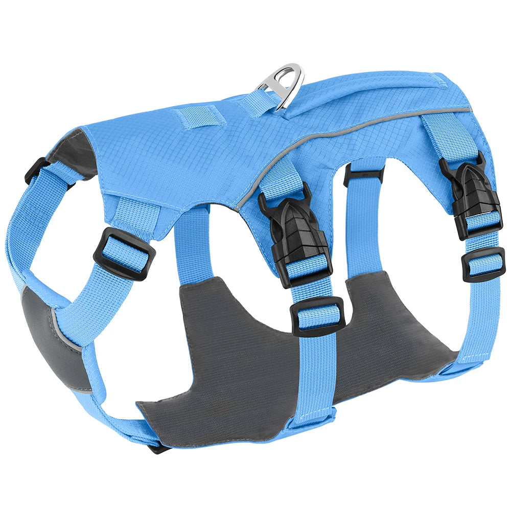 No Pull Dog Harness Reflective Waterproof Pet Harness Vest With Handle for Small Medium Large Dogs Walking Training Chest Straps