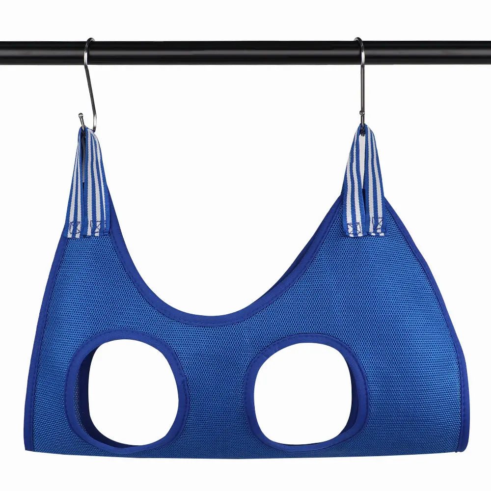 Cat & Small Dog Grooming Hammock Helper – Restraint Bag for Nail Clipping, Bathing & Trimming
