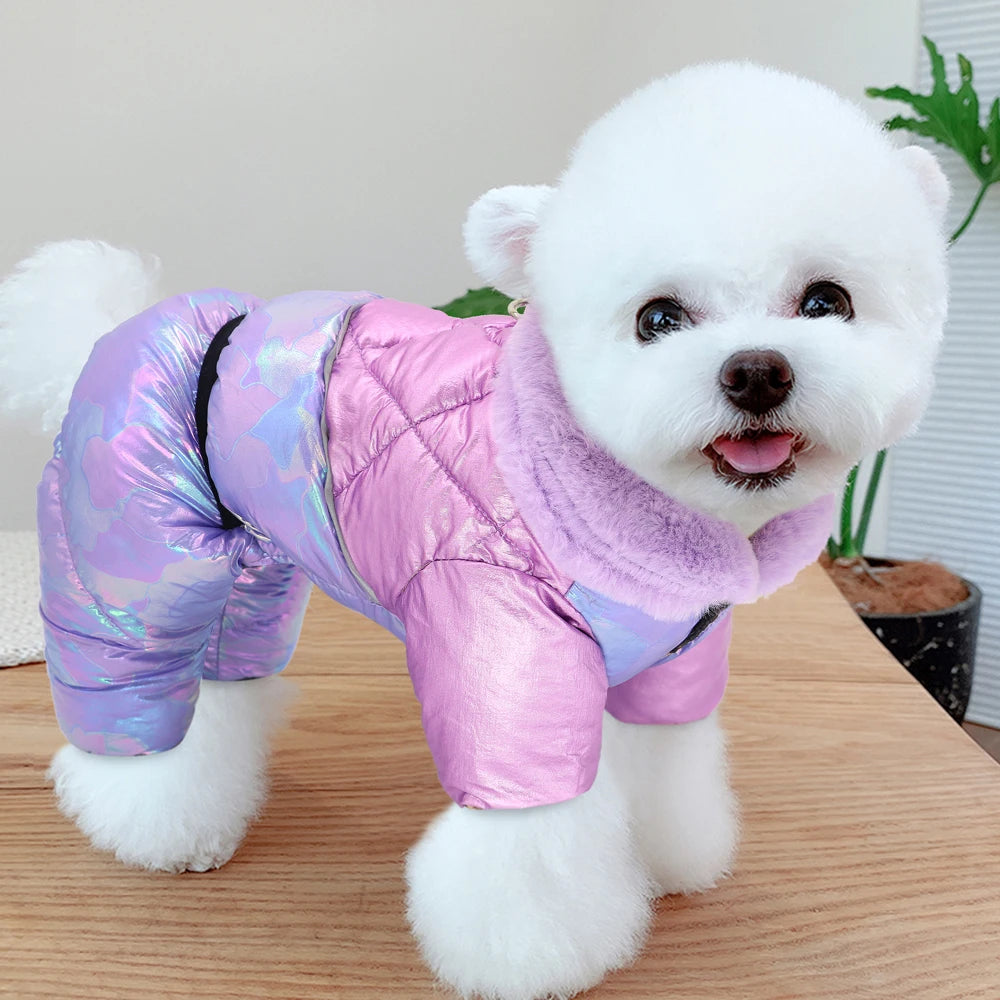 Warm Winter Dog Coat – Waterproof Jacket for Small & Medium Breeds