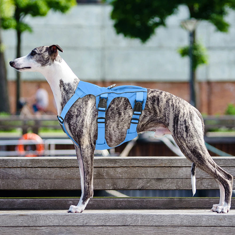 No Pull Dog Harness Reflective Waterproof Pet Harness Vest With Handle for Small Medium Large Dogs Walking Training Chest Straps