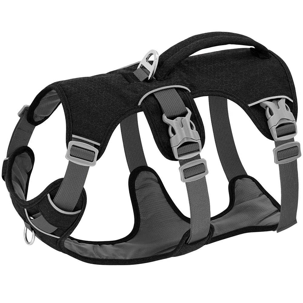 Reflective Big Dog Harness Nylon Durable Pet Vest With Handle Adjustable for Small Medium Large Dogs Bulldog Walking Training