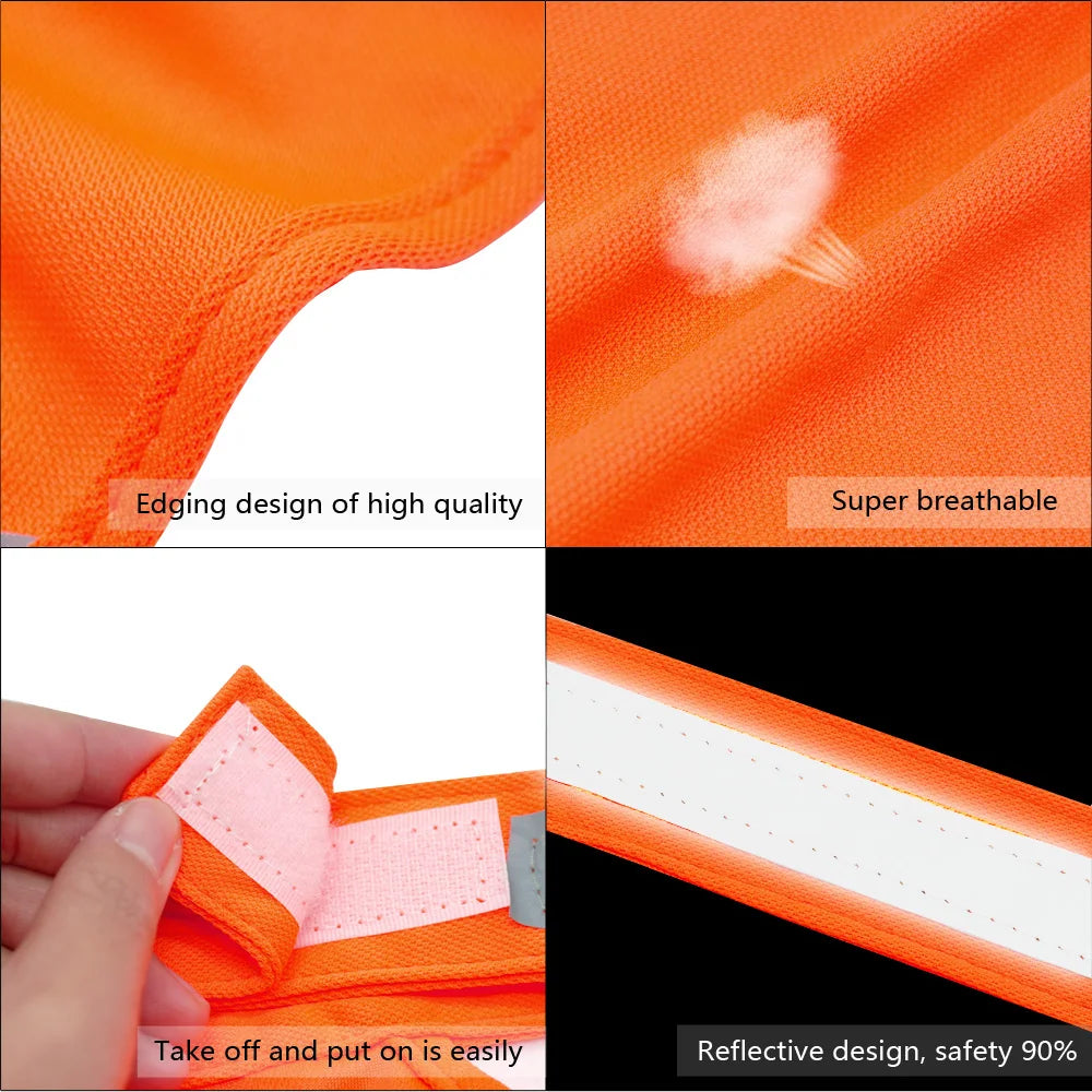 Reflective Dog Safety Vest – Breathable Outdoor Gear for Small, Medium & Large Dogs