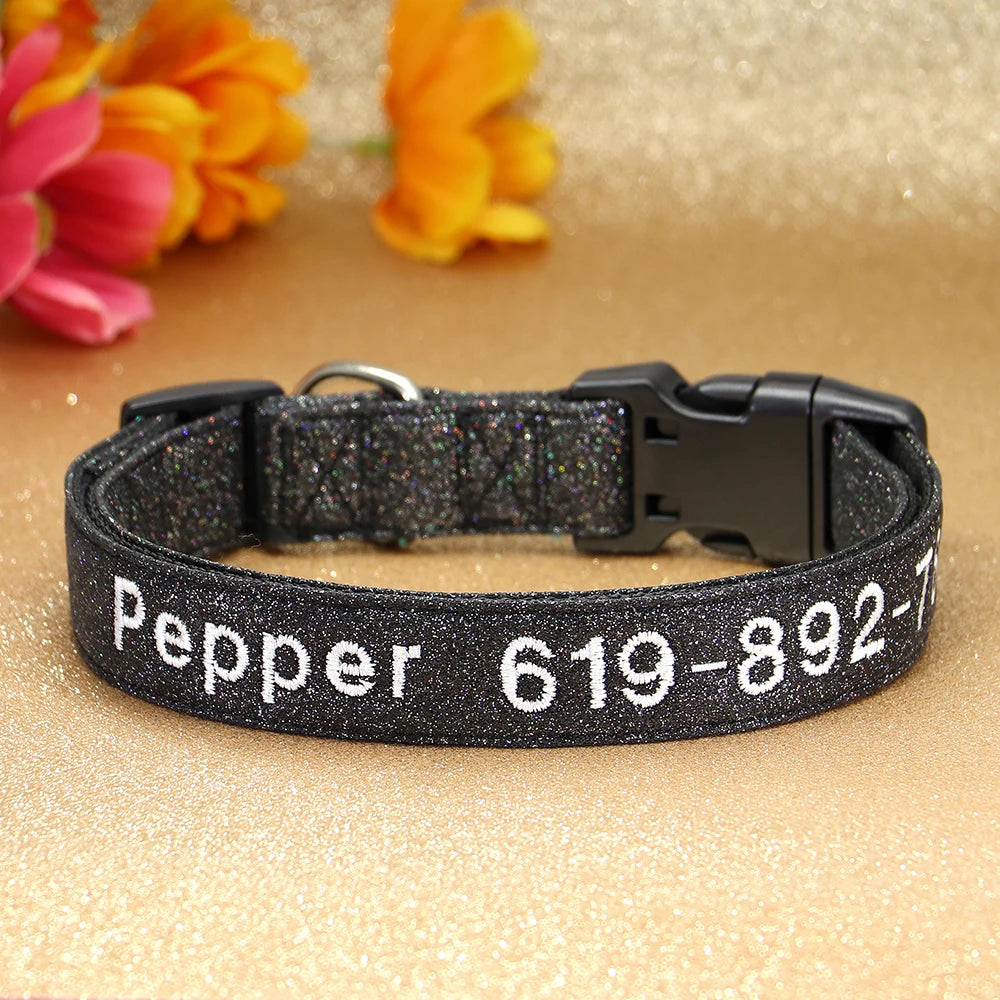 ✨ Personalized Dog Collar with Embroidered Name & Phone Number – Keep Your Pup Safe in Style!