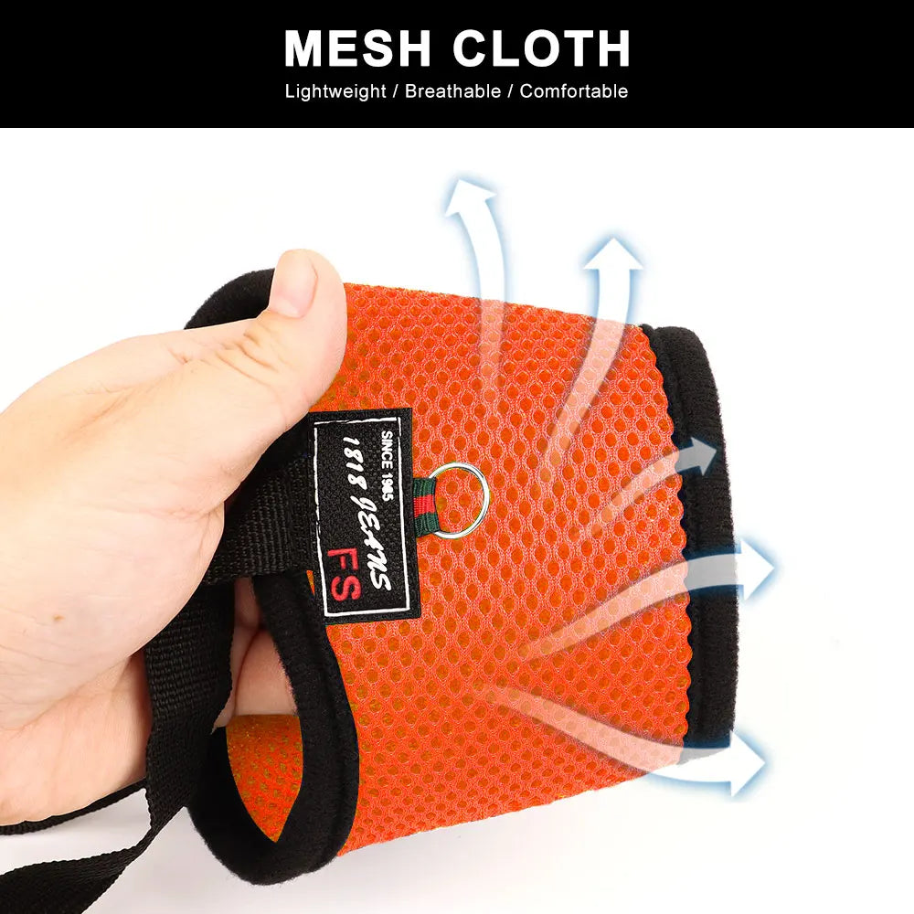 Mesh Nylon Dog Muzzle – Adjustable Breathable Anti-Bark Muzzle for Small, Medium & Large Dogs