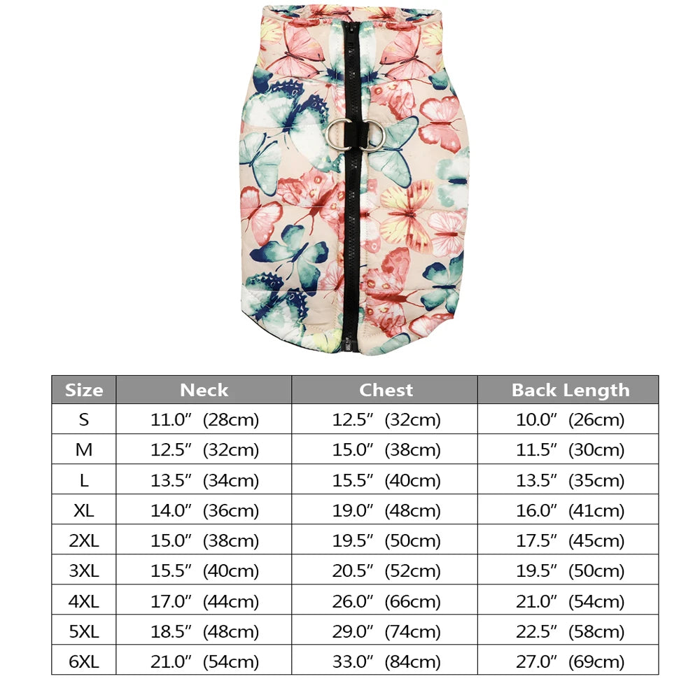 Waterproof Dog Coat with Hood – Warm Winter Jacket for Small, Medium & Large Dogs