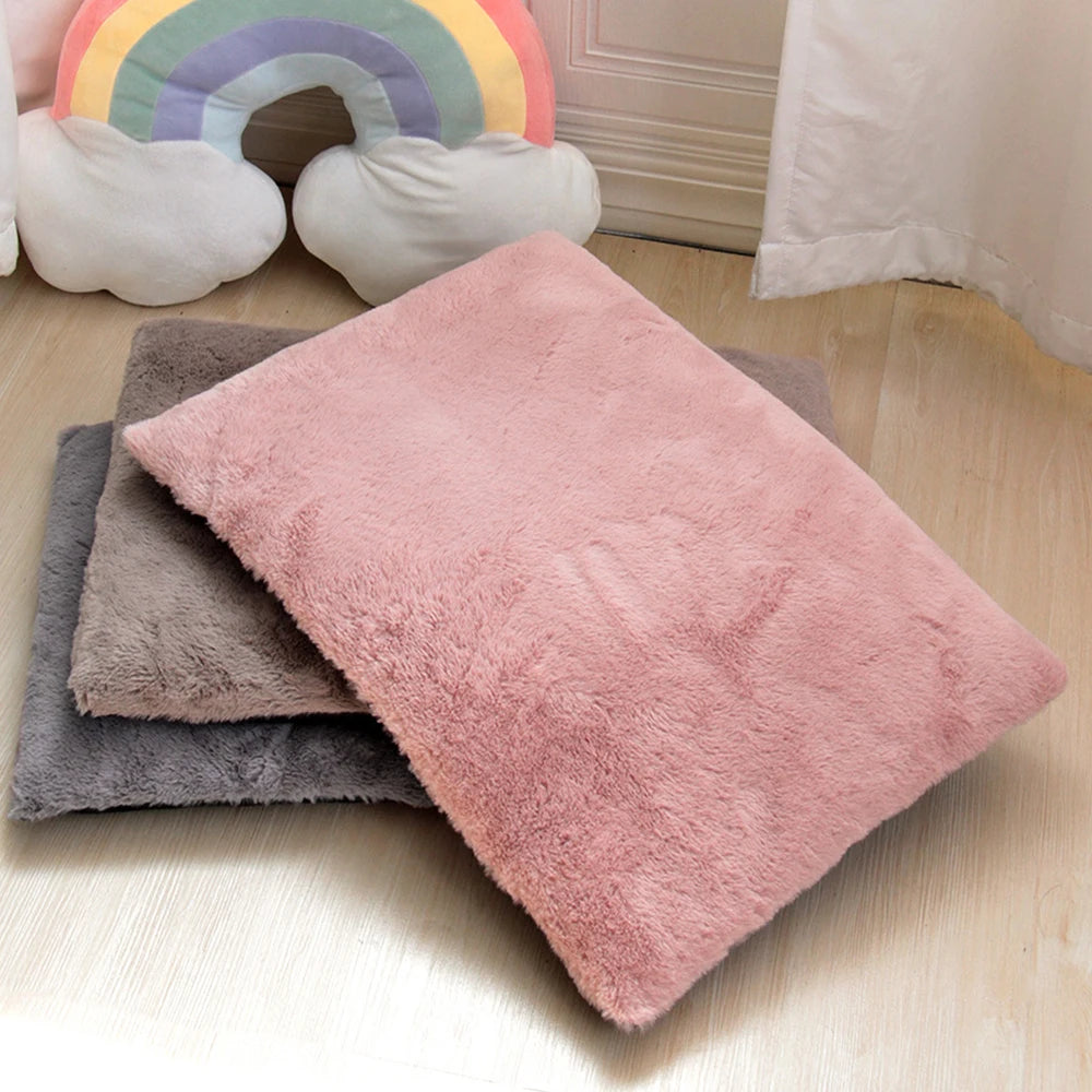 Thick Dog Sleeping Mat – Warm Winter Pet Bed Mattress