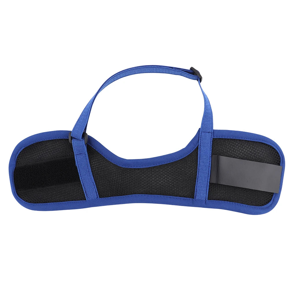 Adjustable Nylon Mesh Dog Muzzle – Soft Breathable Anti-Bark & Chew Training Muzzle for Small, Medium & Large Dogs