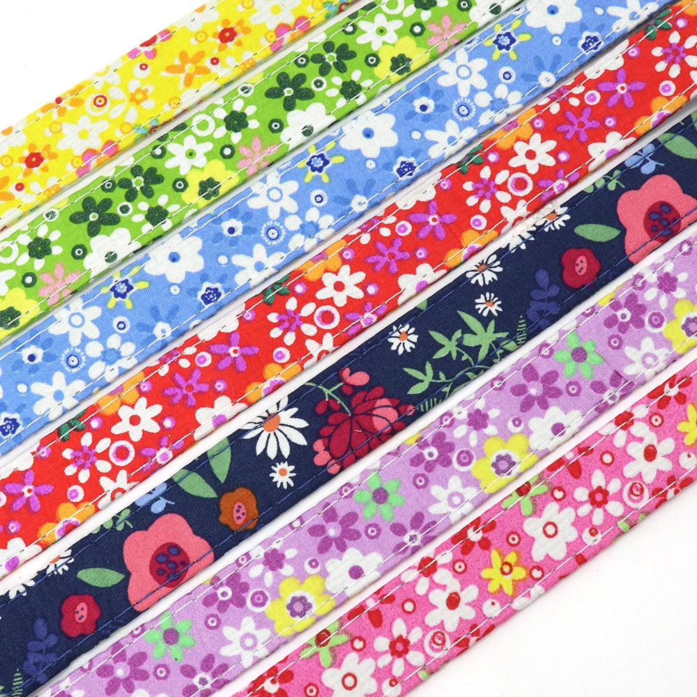 🎨 Personalized Nylon Dog Collar – Free Engraving, Adjustable Fit for Small to Large Dogs