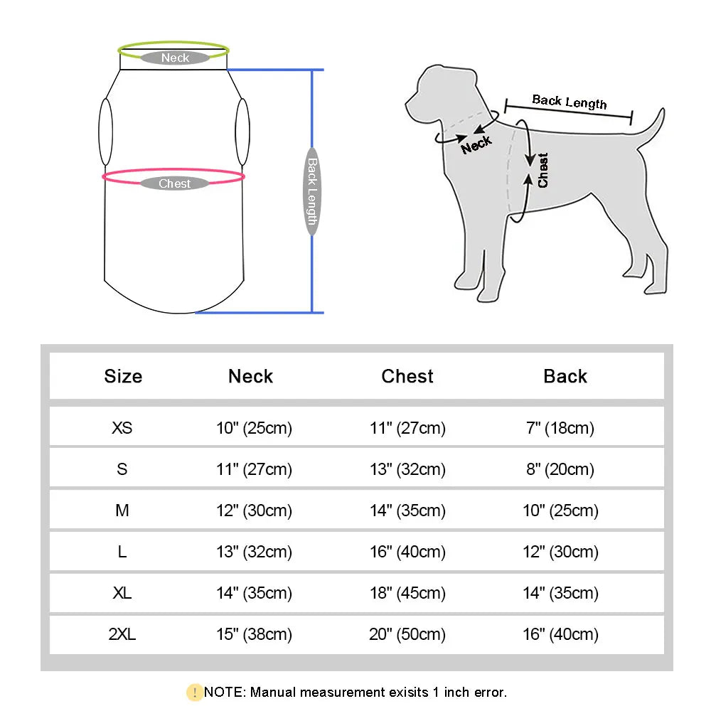 Warm Pet Dog Vest Clothes – Autumn &amp; Winter Jacket for Small Medium Dogs & Cats
