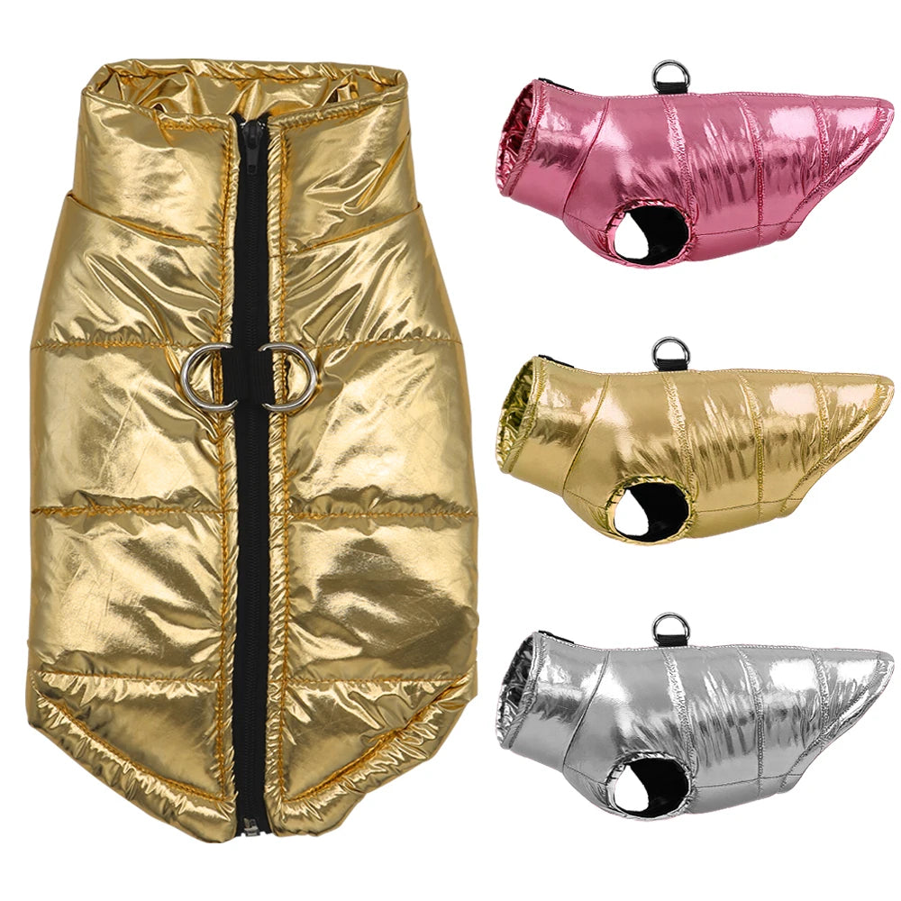 Waterproof Dog Coat with Hood – Warm Winter Jacket for Small, Medium & Large Dogs