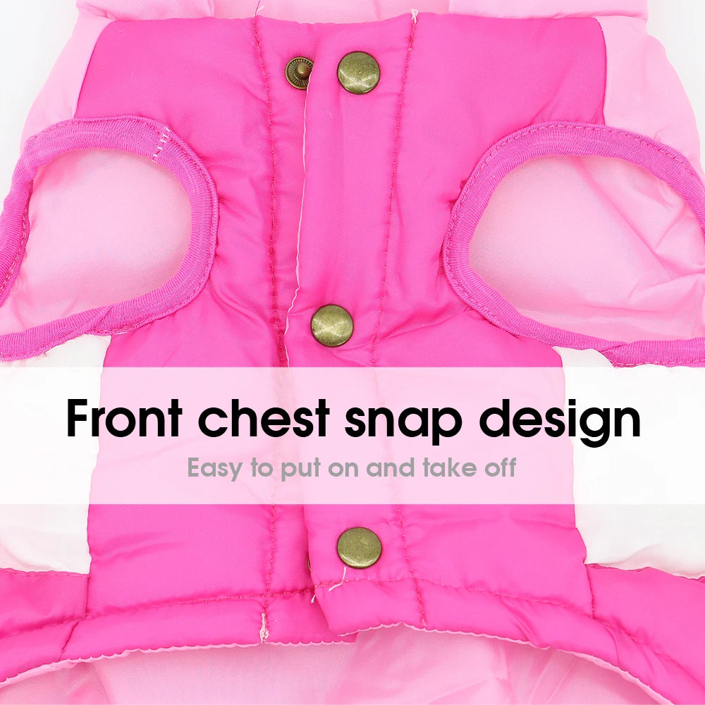 Warm Winter Dog Coat – Soft Thick Jacket for French Bulldog, Pug, Chihuahua &amp; More
