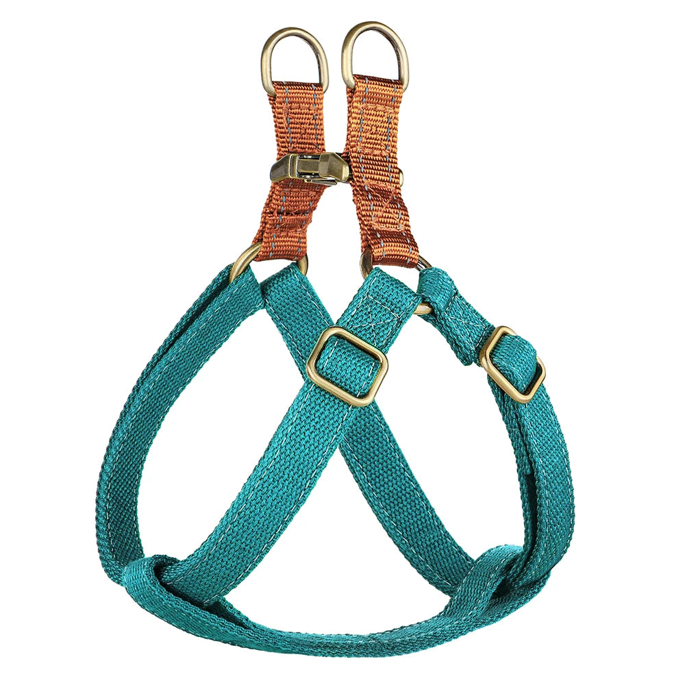 Mesh Nylon Dog Harness Puppy Cat Harness Vest Adjustable Walking Vests For Small Medium Dogs Chihuahua Pitubull Yorkshire