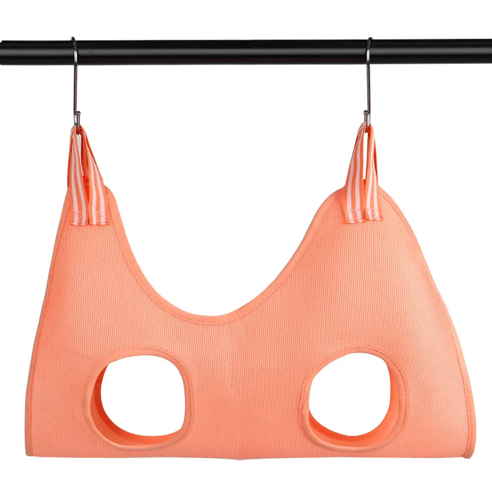 Cat & Small Dog Grooming Hammock Helper – Restraint Bag for Nail Clipping, Bathing & Trimming
